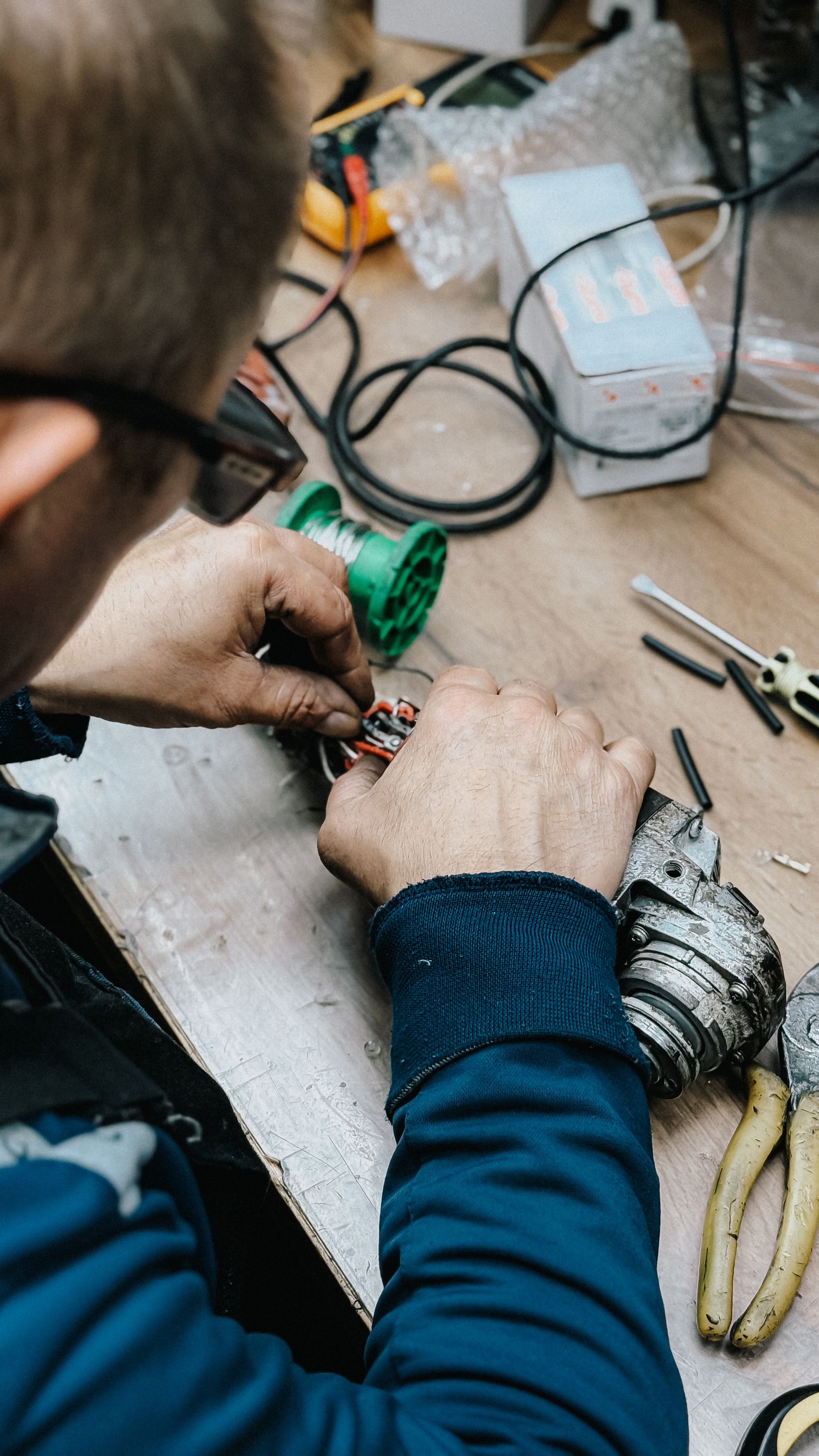 Electrical repair work